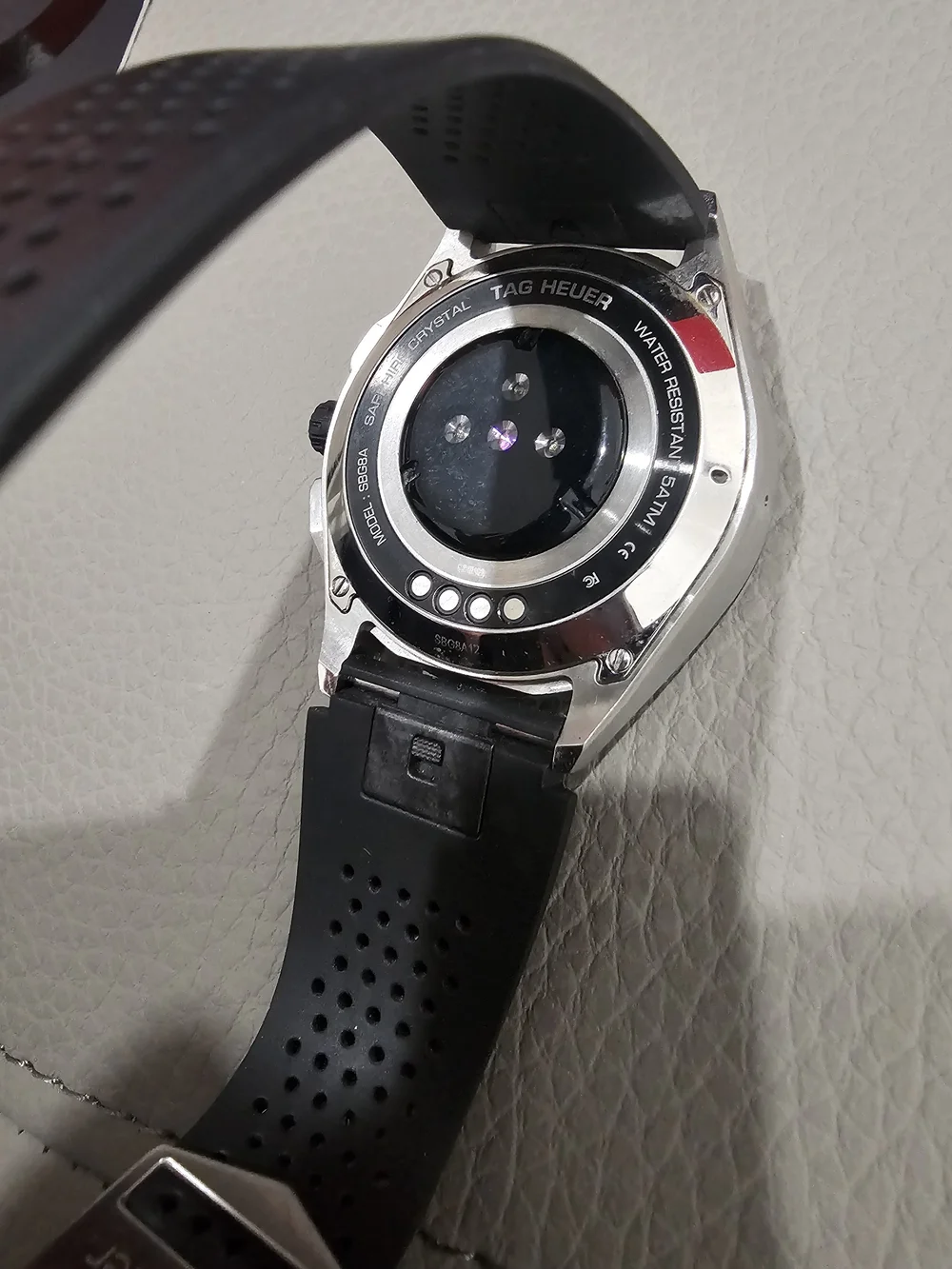 TAG Heuer Connected Smartwatch Black/Silver With Exclusive Special Edition Box